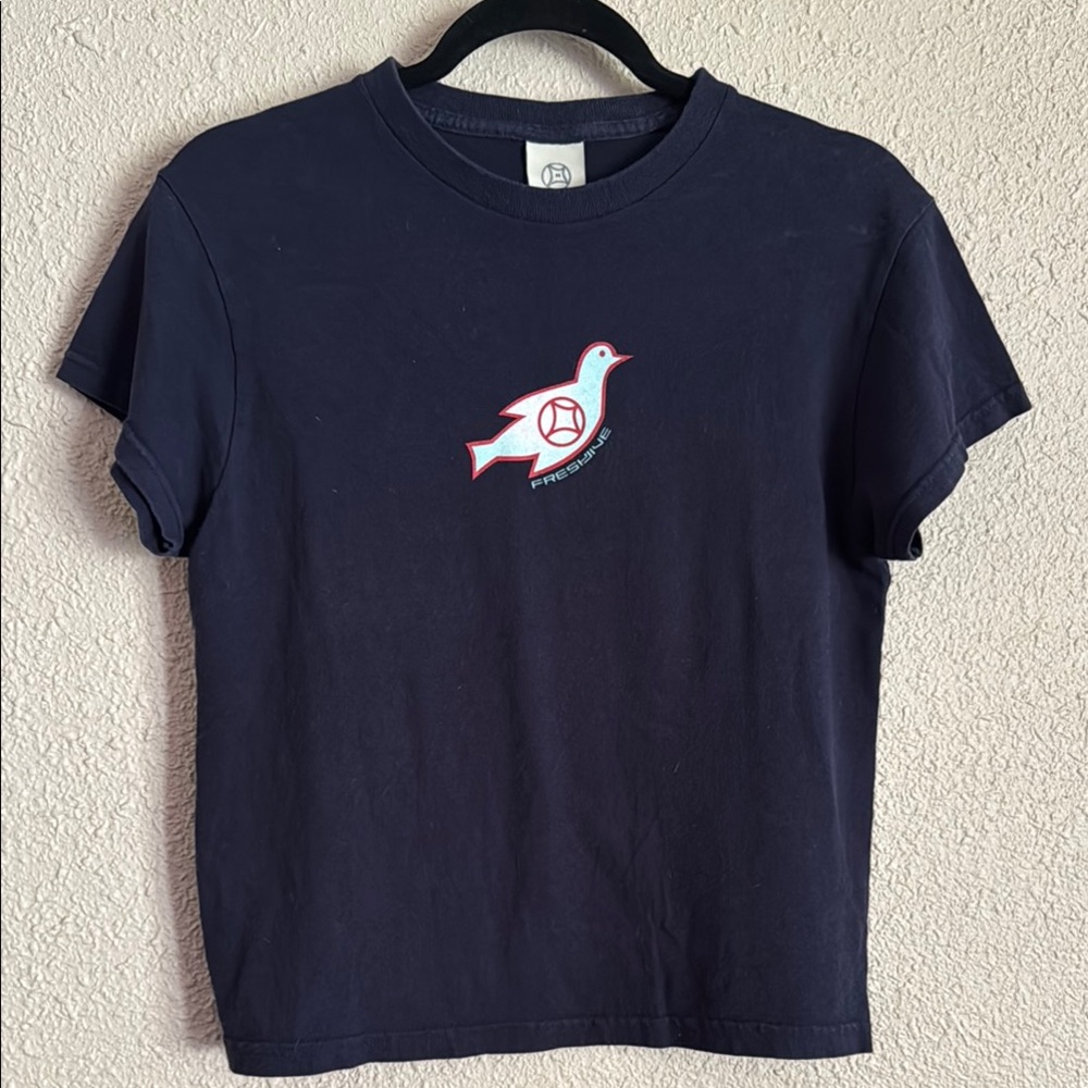 Freshjive Blue and Red Bird T-Shirt